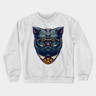 cat boss Crewneck Sweatshirt